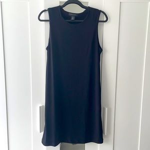 Tahari simple black dress size 8